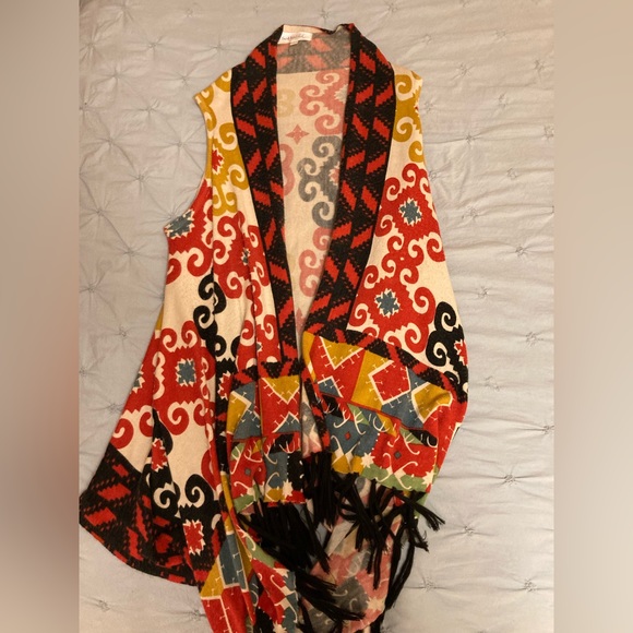 Soho chick long fringe vest - Picture 2 of 3